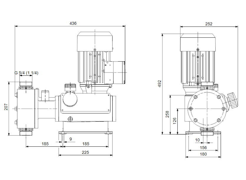 Габаритные размеры насоса Grundfos DMH 143-10 B-PV-L/T/T-X-E1B4B4 артикул: 95713545 Габаритные размеры насоса Grundfos DMH 143-10 B-PV-L/T/T-X-E1B4B4 артикул: 95713545