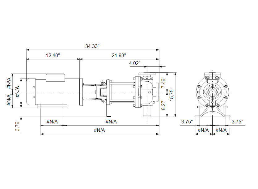 Габаритные размеры насоса Grundfos CR 10-04 H H-G22-A-E-HQQE артикул: 96983053 Габаритные размеры насоса Grundfos CR 10-04 H H-G22-A-E-HQQE артикул: 96983053