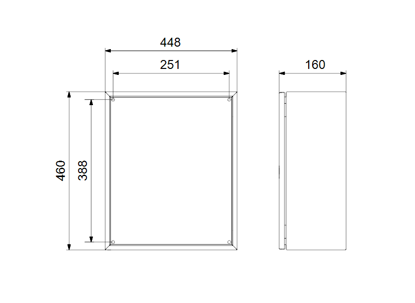 Габаритные размеры насоса Grundfos LC 241 2 x 17-20 SD 3X380 PI артикул: 99629607
