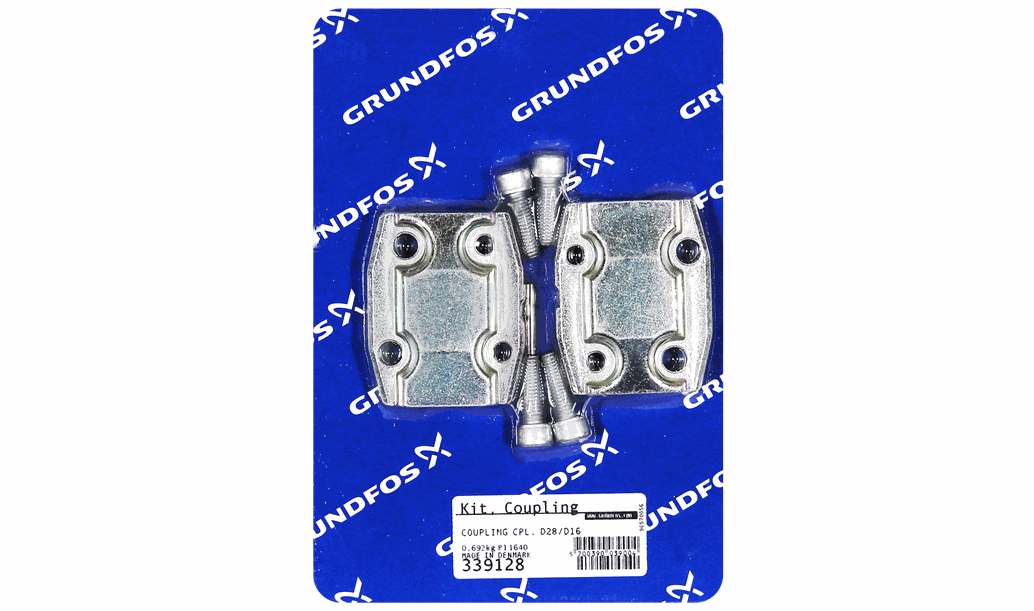 Комплект муфты Grundfos KIT COUPLING COMPLETE D28/D16, артикул: 339128