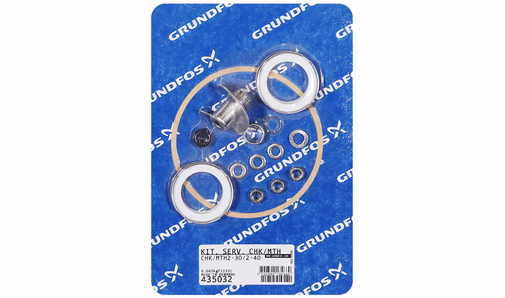 Комплект изнашиваемых деталей Grundfos KIT, CHK/MTH2-30/2-40, артикул: 435032