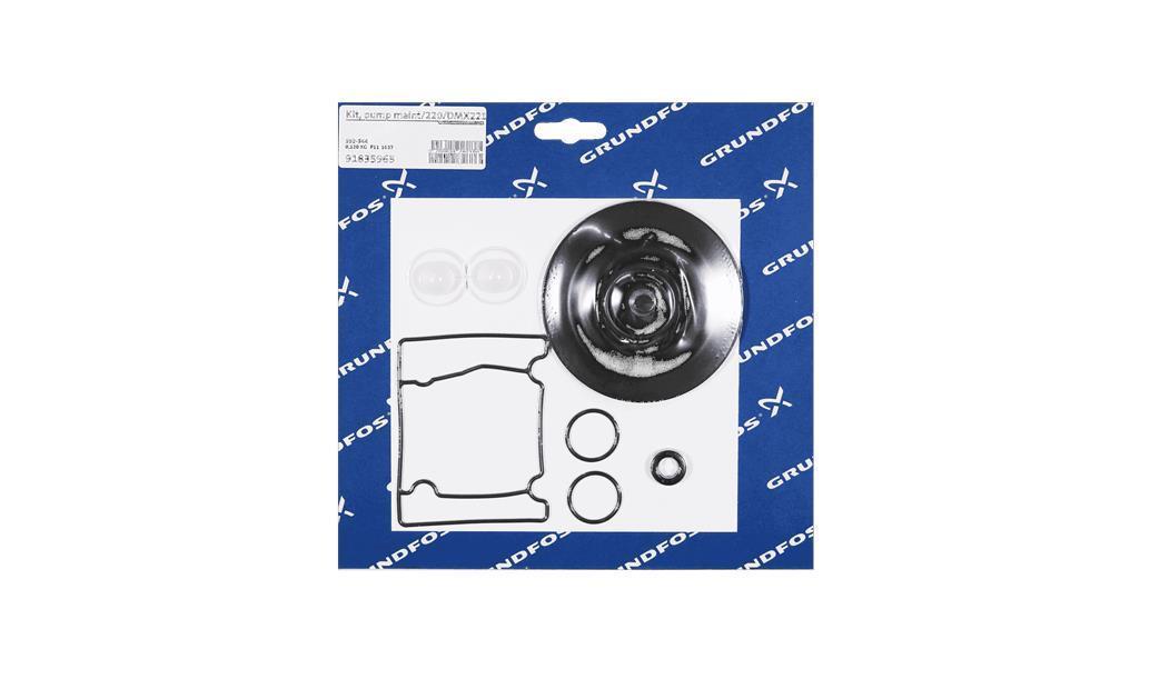 Комлект для обслуживания Grundfos Kit, pump maint/220/DMX221-75/PVC/V/G, артикул: 91835965