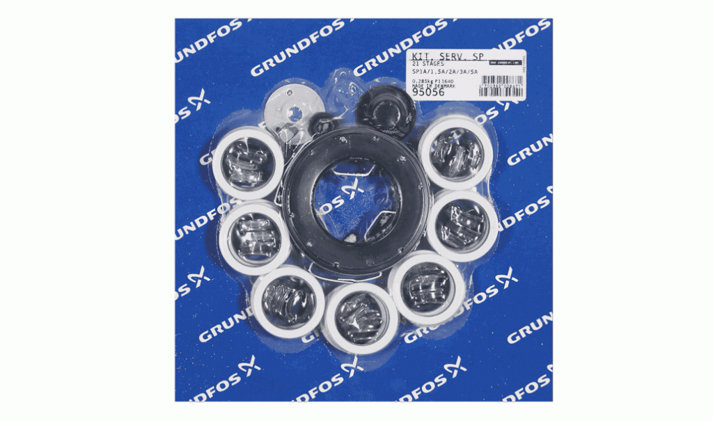 Комплект изнашиваемых деталей Grundfos REP.KIT SP1A,2A,3A,5A (13-21), артикул: 95056