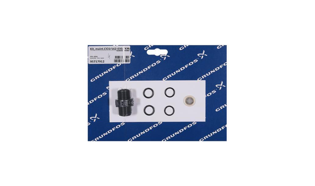 Комплект для тех. обслуживания Grundfos Kit, maint.ClO2/162-030/FKM/solen.valve, артикул: 95717912