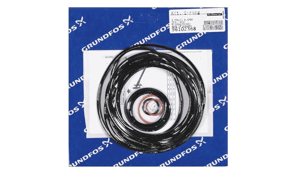 Комплект уплотнительных колец Grundfos Kit, O-rings C22, артикул: 96102368
