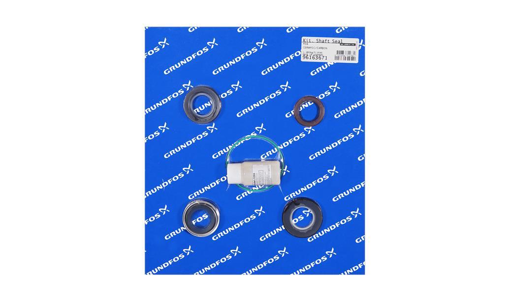 Комплект торцевого уплотнения вала Grundfos Kit, Shaft seal ceramic/carbon, артикул: 96163671