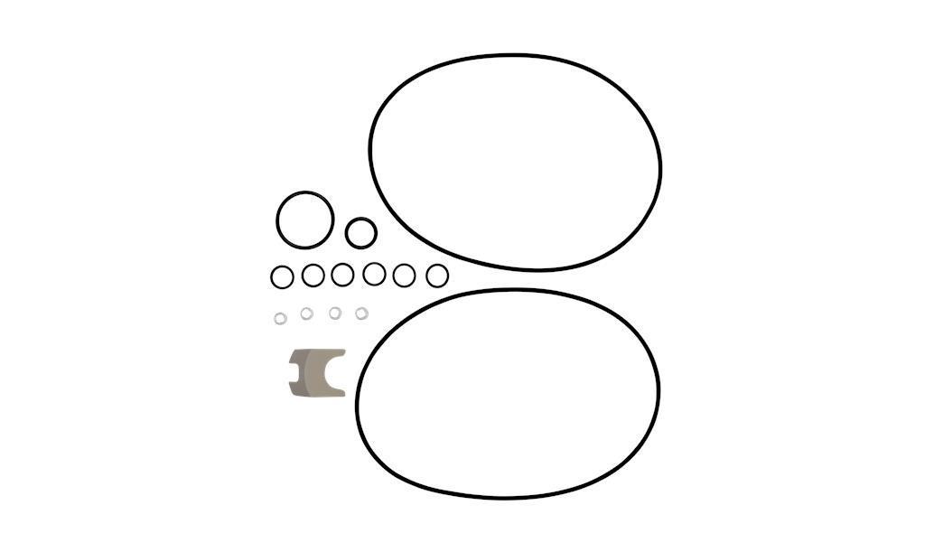 Комплект прокладок Grundfos Kit, gaskets CR(N)45/64 1-10 EPDM, артикул: 96416599