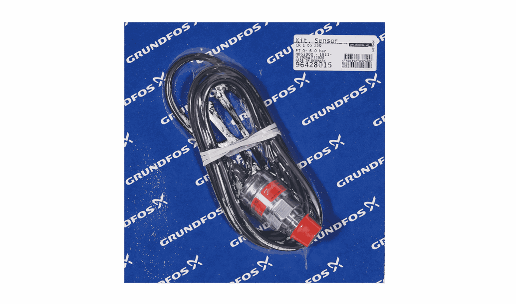 Комплект датчика Grundfos Kit, Sensor PT 0- 6.0 bar, артикул: 96428015