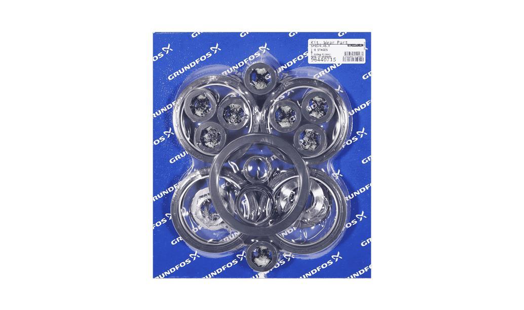 Комплект быстроизнашивающихся деталей Grundfos Kit, Wear Parts SP95-8Stages NBRmodel B, артикул: 96440715