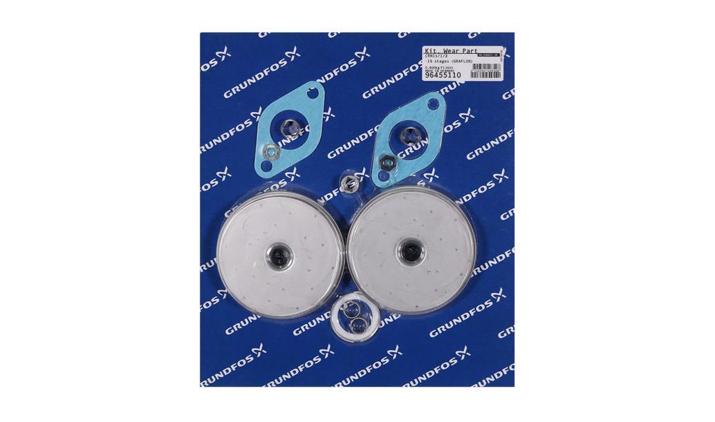 Комплект быстроизнашивающихся деталей Grundfos Kit, CRN1s/1/3 -19 stages (GRA, артикул: 96455110