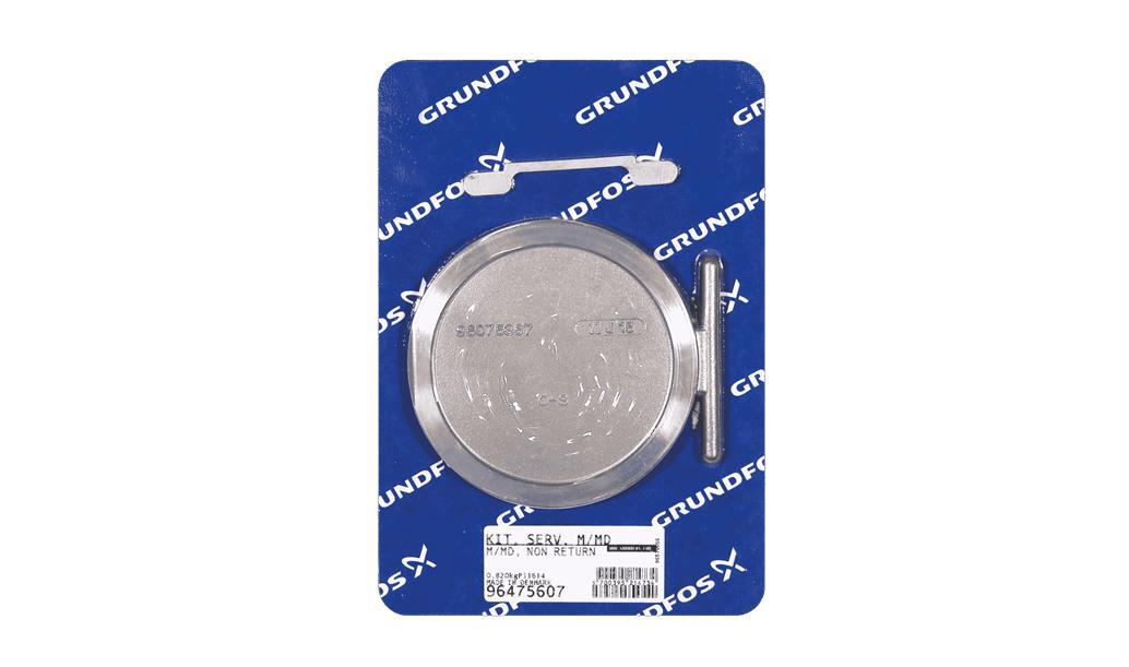 Комплект обратного клапана Grundfos Kit, Valve, M/MD, артикул: 96475607