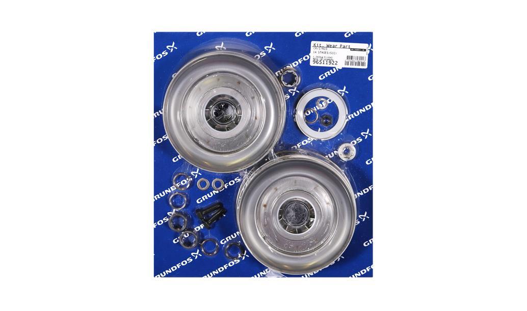 Комплект быстроизнашивающихся деталей Grundfos Kit, CR/I/N10 -14 stages (SIC), артикул: 96511922
