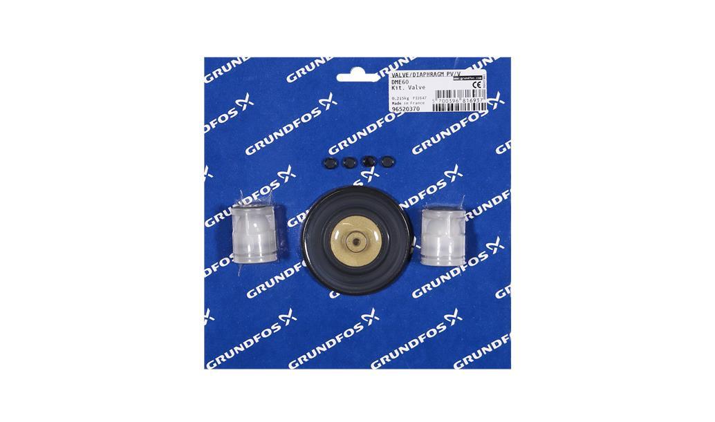 Комплект мембраны (диафрагмы) и клапанов Grundfos Kit, valve/diaphragm DME60 PV/V/C spring, артикул: 96520370