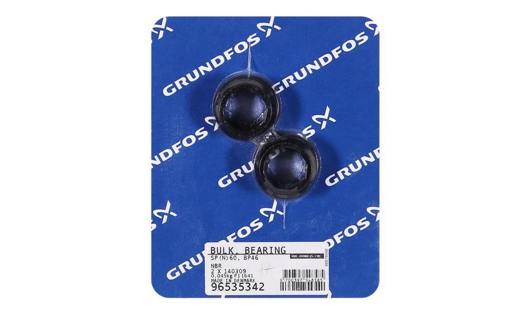 Упаковка - 2шт. Подшипник Grundfos BULK - Bearing Vulc. SP30/46/60/60N, SP (2 pcs.), артикул: 96535342