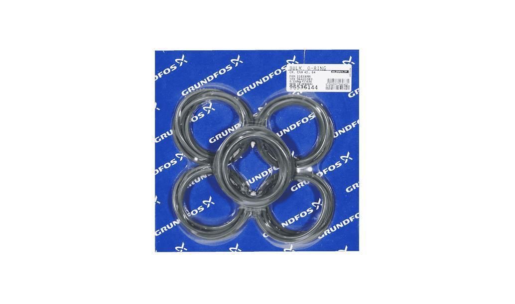 Комплект уплотнительных колец Grundfos BULK - O-Ring FKM 216x4mm (10 pcs.), артикул: 96536144