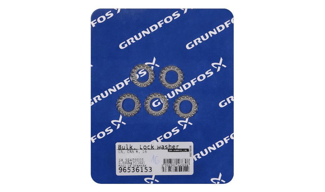Набор стопорных шайб Grundfos BULK - Lock washer (5 pcs.), артикул: 96536153