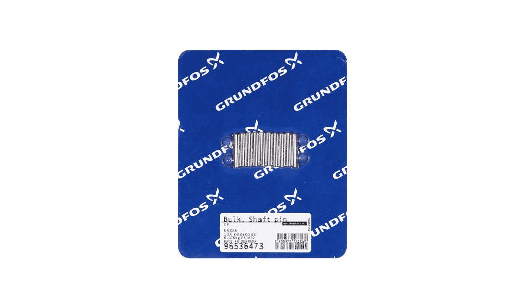 Набор штифтов Grundfos BULK - Shaft pin D5x26 (10 pcs.), артикул: 96536473