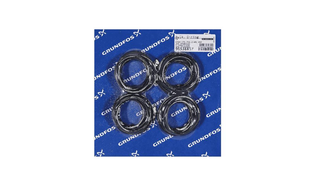 Комплект уплотнительных колец Grundfos BULK - O-Ring EPDM 170.7x3.3 WRC NSF (20 pcs.), артикул: 96538857