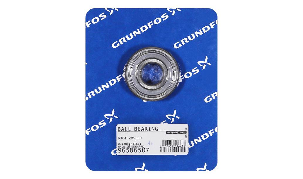 Комплект подшипника Grundfos Ball bearing 6304-2RS-C3, артикул: 96586507