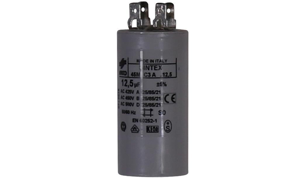 Конденсатор Grundfos Spare, CAPACITOR 12,5uF 50Hz, артикул: 96590742