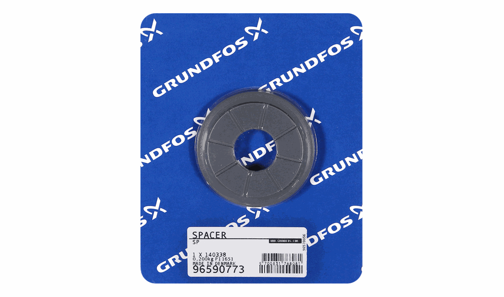Шайба Grundfos Spacing washer f stop ring /spare, артикул: 96590773