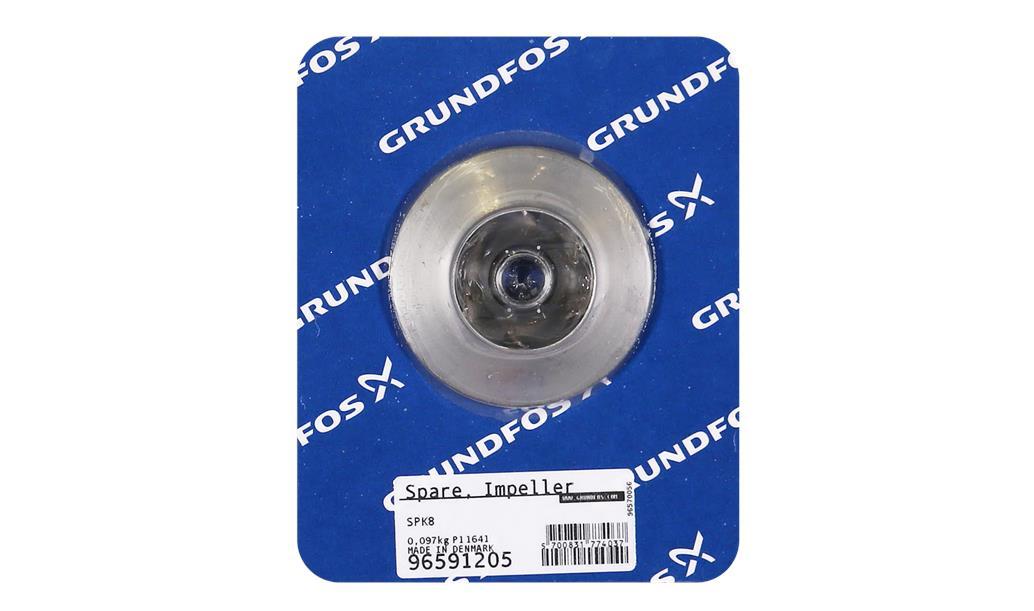 Комплект рабочего колеса Grundfos Impeller cpl SPK8 /spare, артикул: 96591205