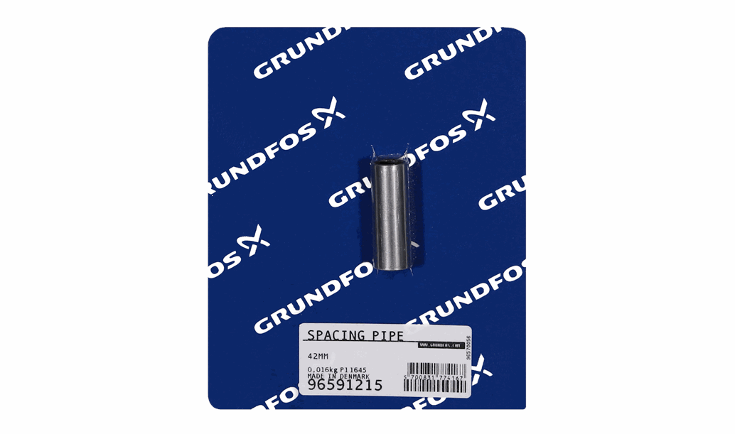 Втулка Grundfos Spacing pipe 42mm /spare, артикул: 96591215
