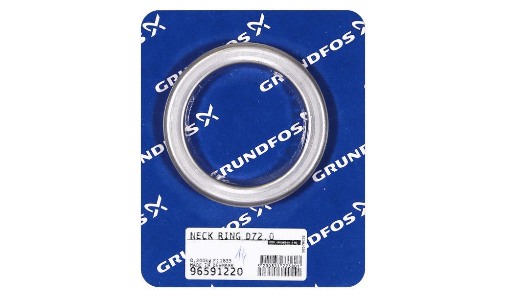 Щелевое уплотнение Grundfos Neck ring D72.0/ spare, артикул: 96591220