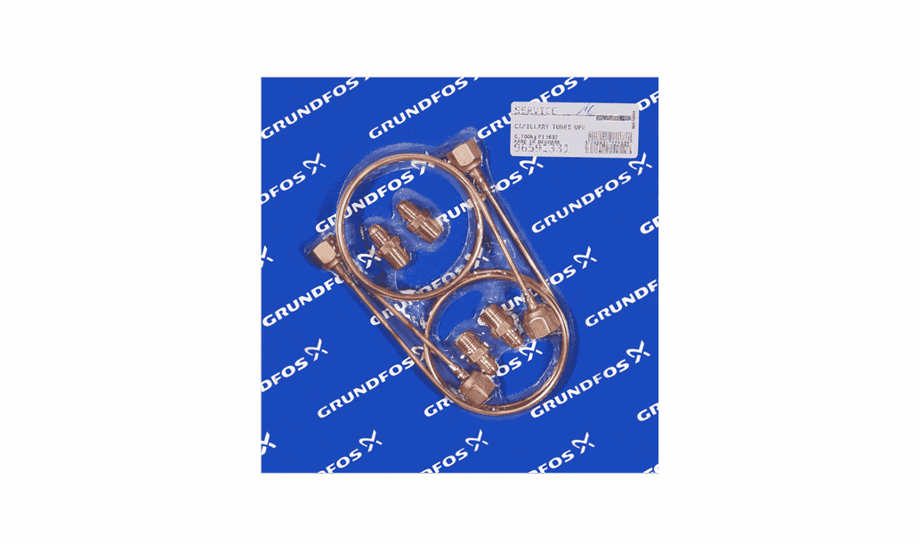 Трубки Grundfos Capillary tubes UPE /spare, артикул: 96591331