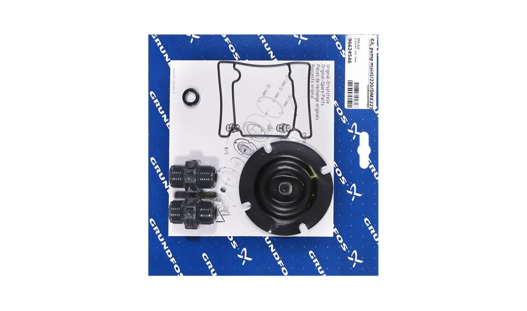 Комплект для обслуживания Grundfos Kit, pump maint/220/DMX221-50/PVC/V/G, артикул: 96624546