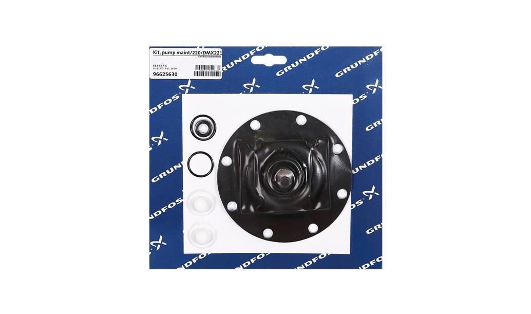 Комплект для обслуживания Grundfos Kit, pump maint/220/DMX221-115/PVC/E/T, артикул: 96625630