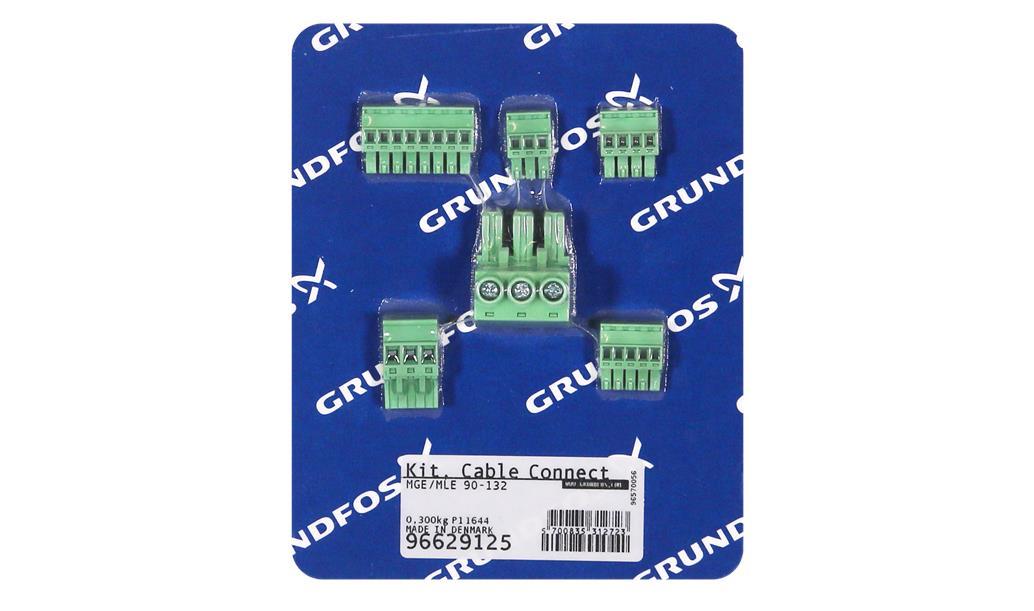 Соединительные штепсели Grundfos Kit, Connector Plugs MGE 90-132, артикул: 96629125