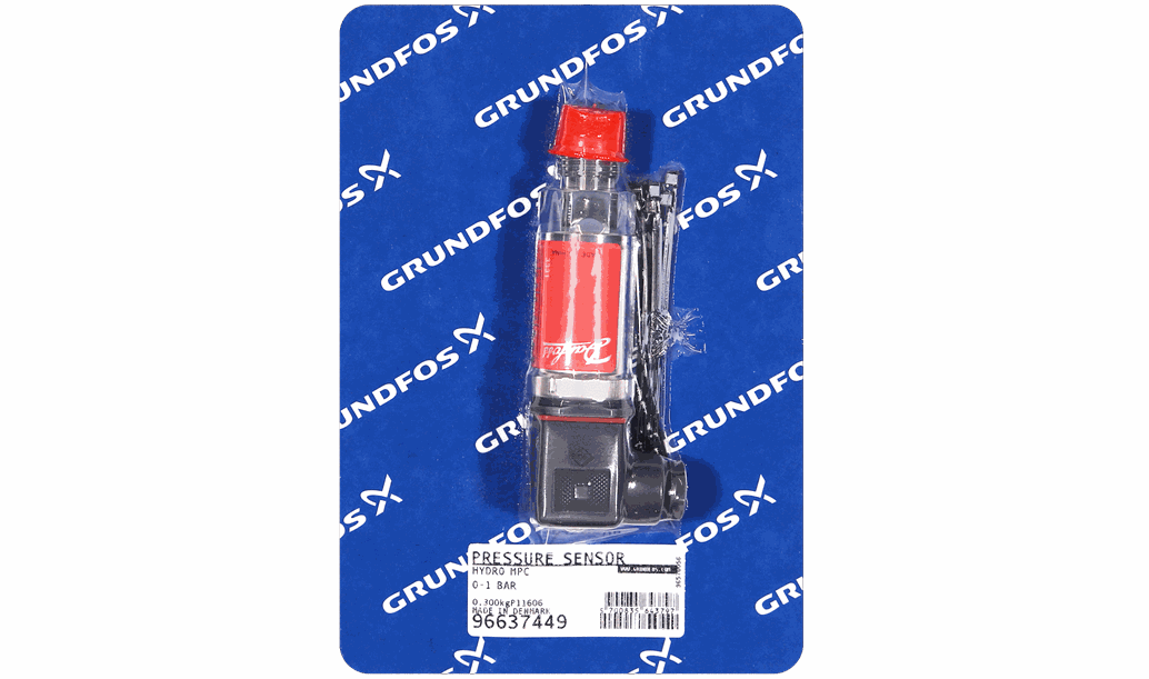 Комплект датчика давления Grundfos Kit, Pressure sensor 0-1bar, артикул: 96637449