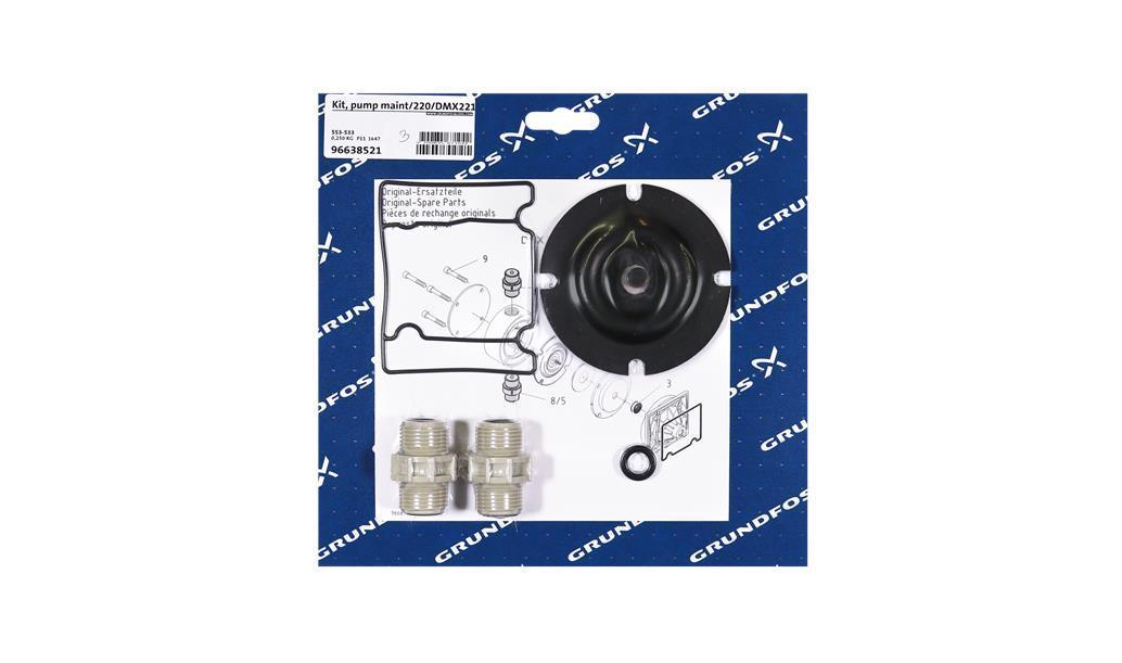 Комплект для обслуживания Grundfos Kit, pump maint/220/DMX221-50/PP/V/G, артикул: 96638521