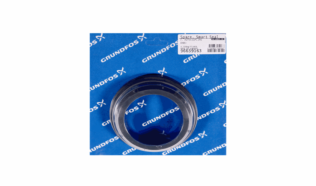 Уплотнение муфты Grundfos Spare, Smart seal f. autocoupl. DN80 FKM, артикул: 96659163