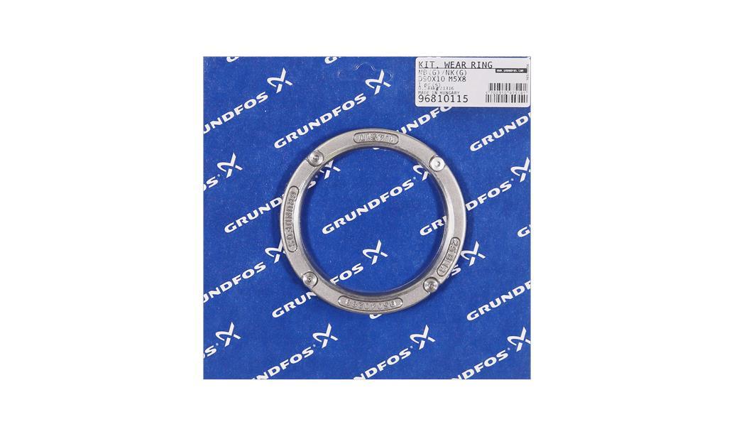 Комплект щелевого уплотнения Grundfos Kit, Wear Ring D90x10 1.4517/PTFE M5x8, артикул: 96810115