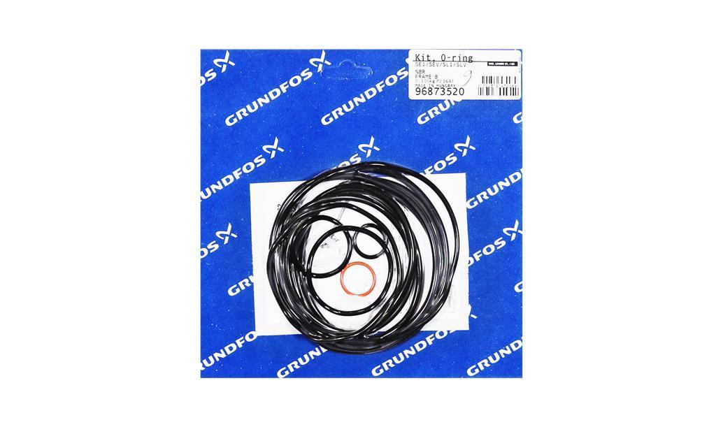 Комплект уплотнительных колец Grundfos Kit, O-rings Frame B, артикул: 96873520