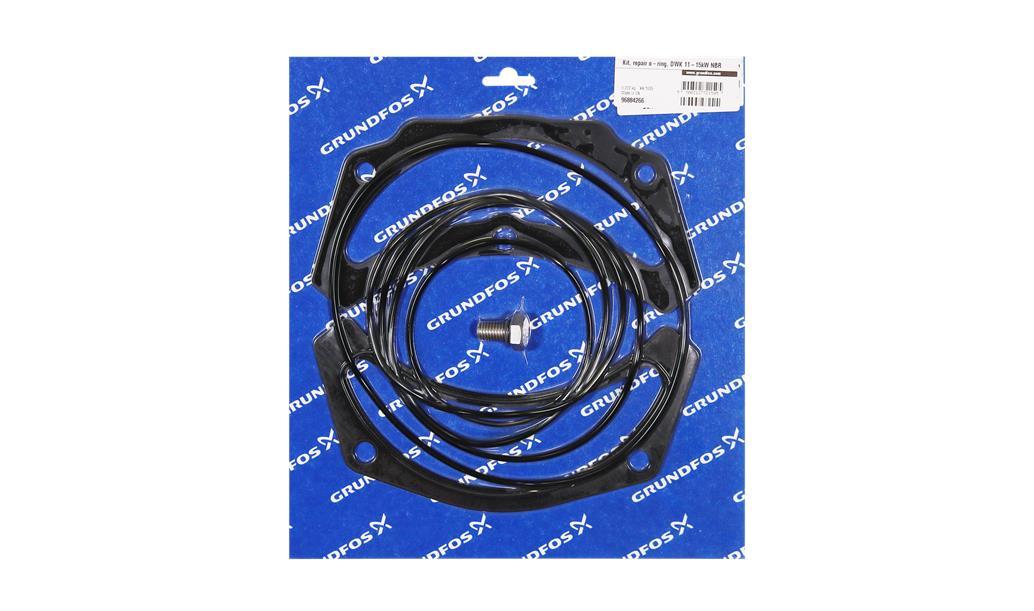 Комплект уплотнительных колец Grundfos Kit, repair o-ring, DWK 11-15kW NBR, артикул: 96884266