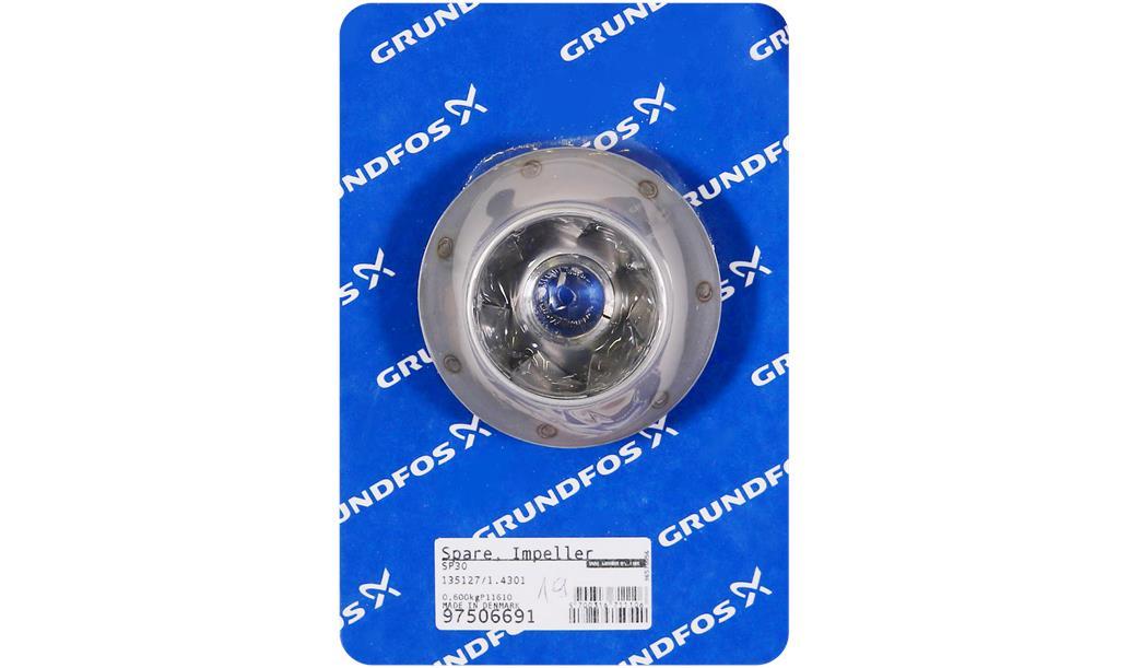 Комплект рабочего колеса Grundfos Spare, Impeller SP30 cpl., артикул: 97506691