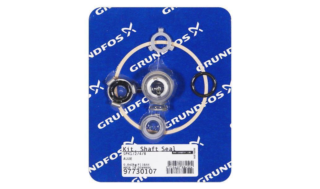 Комплект торцевого уплотнения вала Grundfos Kit, Shaft seal AUUE SPK1/2/4/8, артикул: 97730107