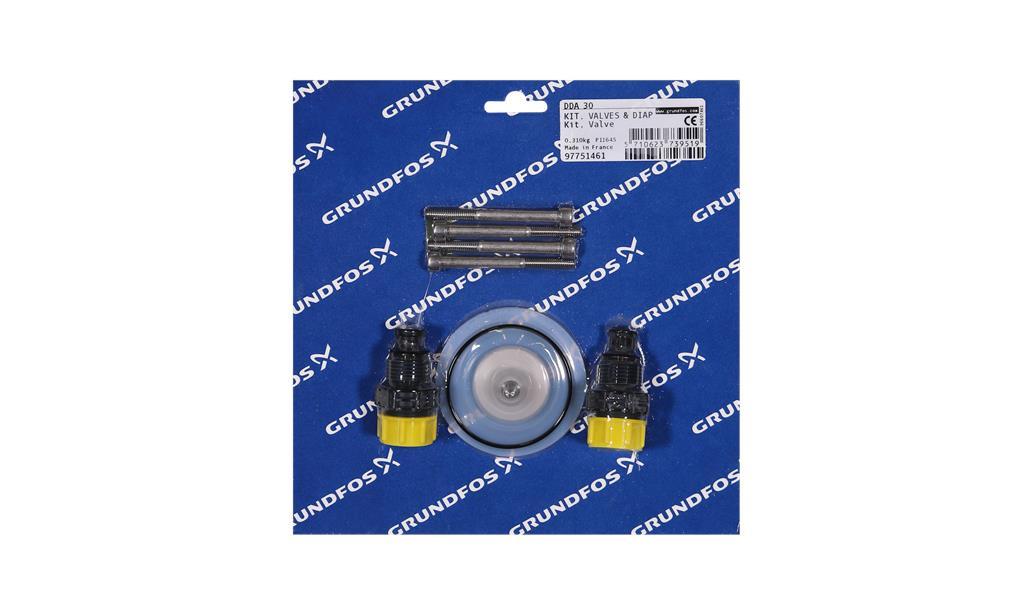 Ремкомплект Grundfos Kit, valve/diaph. SD-L-PP/E/C-1 артикул: 97751461