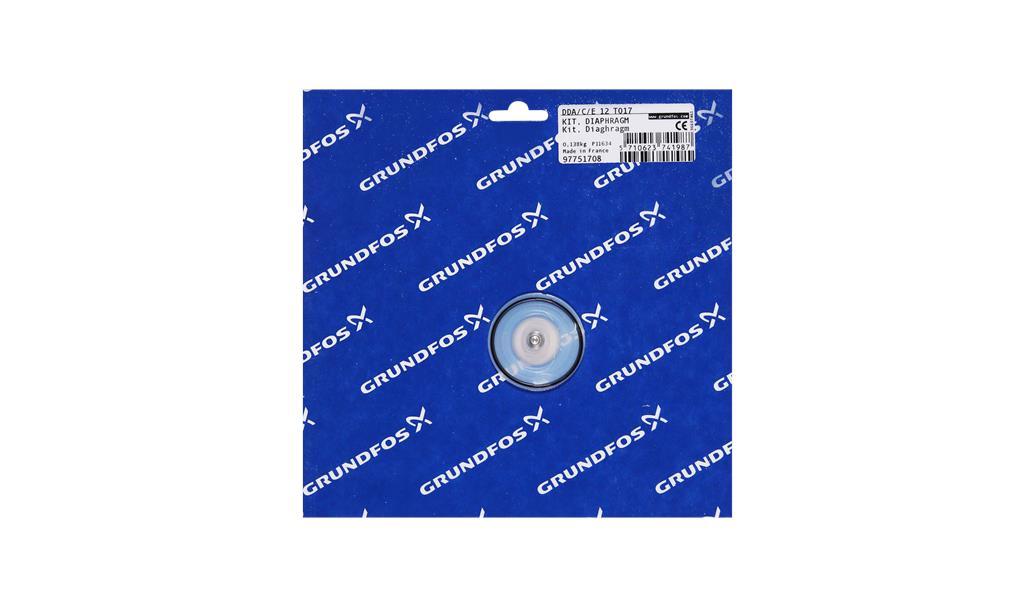 Комплект мембраны (диафрагмы) Grundfos Kit, diaphragm SD-M, артикул: 97751708