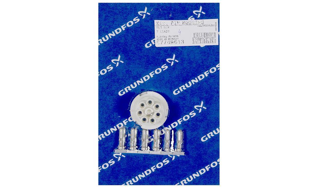 Комплект штифтов Grundfos Kit, pin housing 7/10 pole cpl., артикул: 97769613