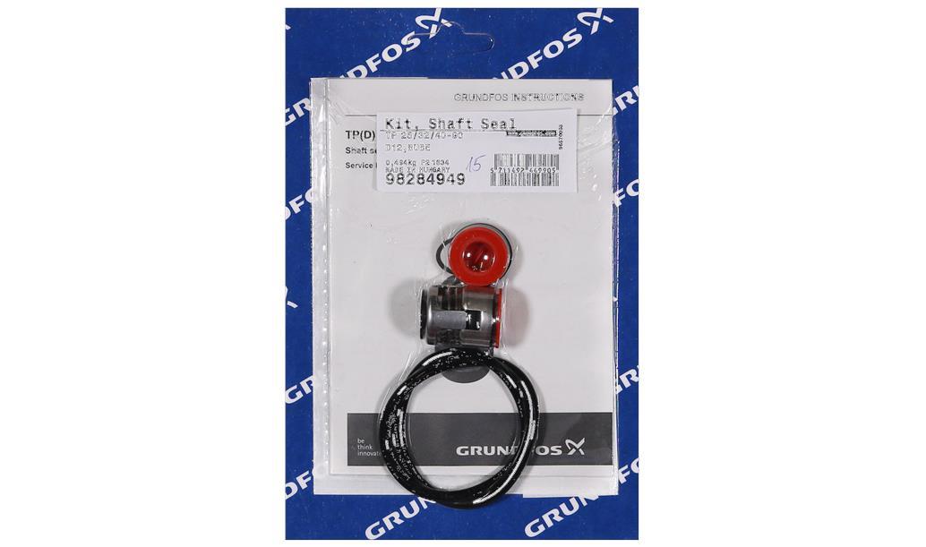Комплект торцевого уплотнения вала Grundfos Kit, Shaft seal cpl. TP/12/O-ring BUBE, артикул: 98284949