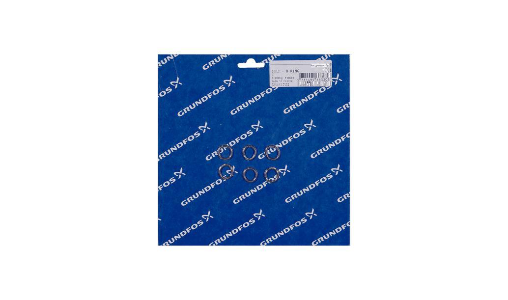 Комплект уплотнительных колец Grundfos Bulk, o-ring 13x2,5 PTFE 6 pcs, артикул: 98461766