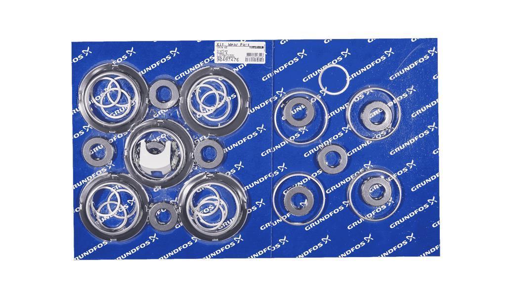 Комплект быстроизнашивающихся деталей Grundfos Kit, wear parts CR/N 45 - 11-13 Graflon, артикул: 98497476
