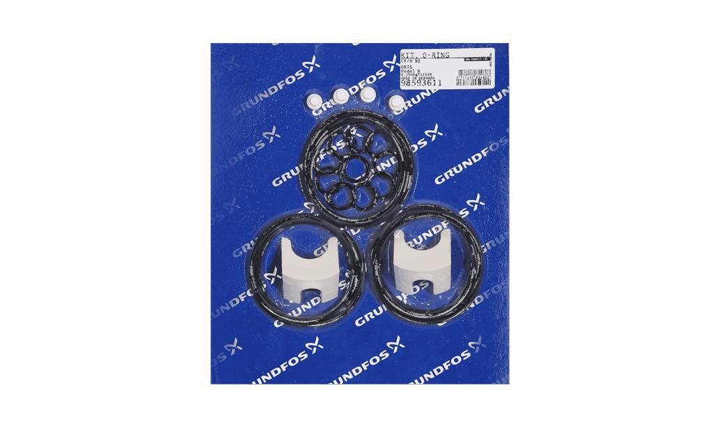Комплект уплотнительных колец Grundfos Kit, O-ring CR/N90 B2B/Tandem, EPDM E, артикул: 98593611