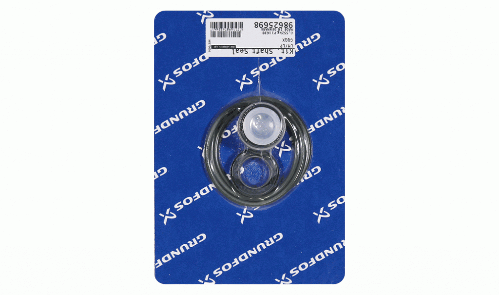 Комплект торцевого уплотнения вала Grundfos Kit, Shaft Seal GQQX, артикул: 98625698