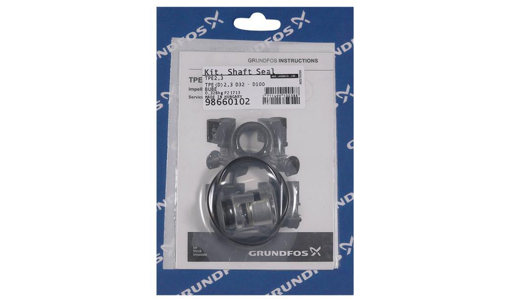 Комплект торцевого уплотнения вала Grundfos Kit, Shaft seal Type B N 16 - BUBE, артикул: 98660102