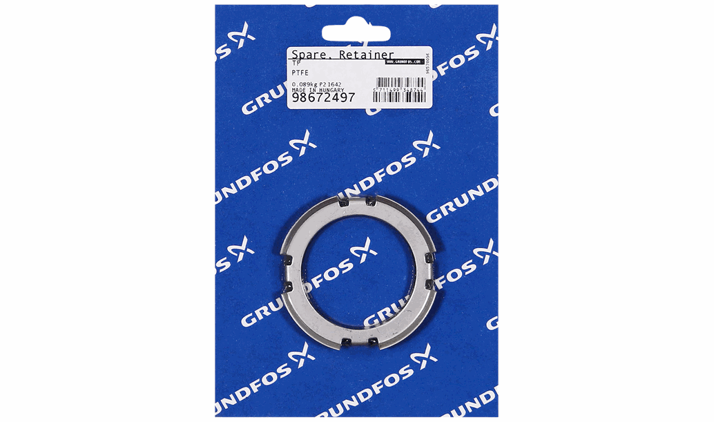 Фиксатор Grundfos Spare, Retainer with PTFE neckring, артикул: 98672497